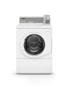 Multi-housing rear control front load washer