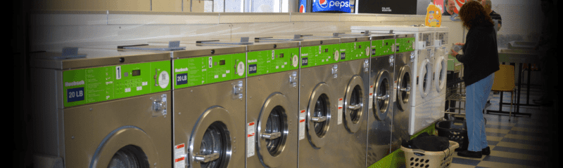 laundromat interior