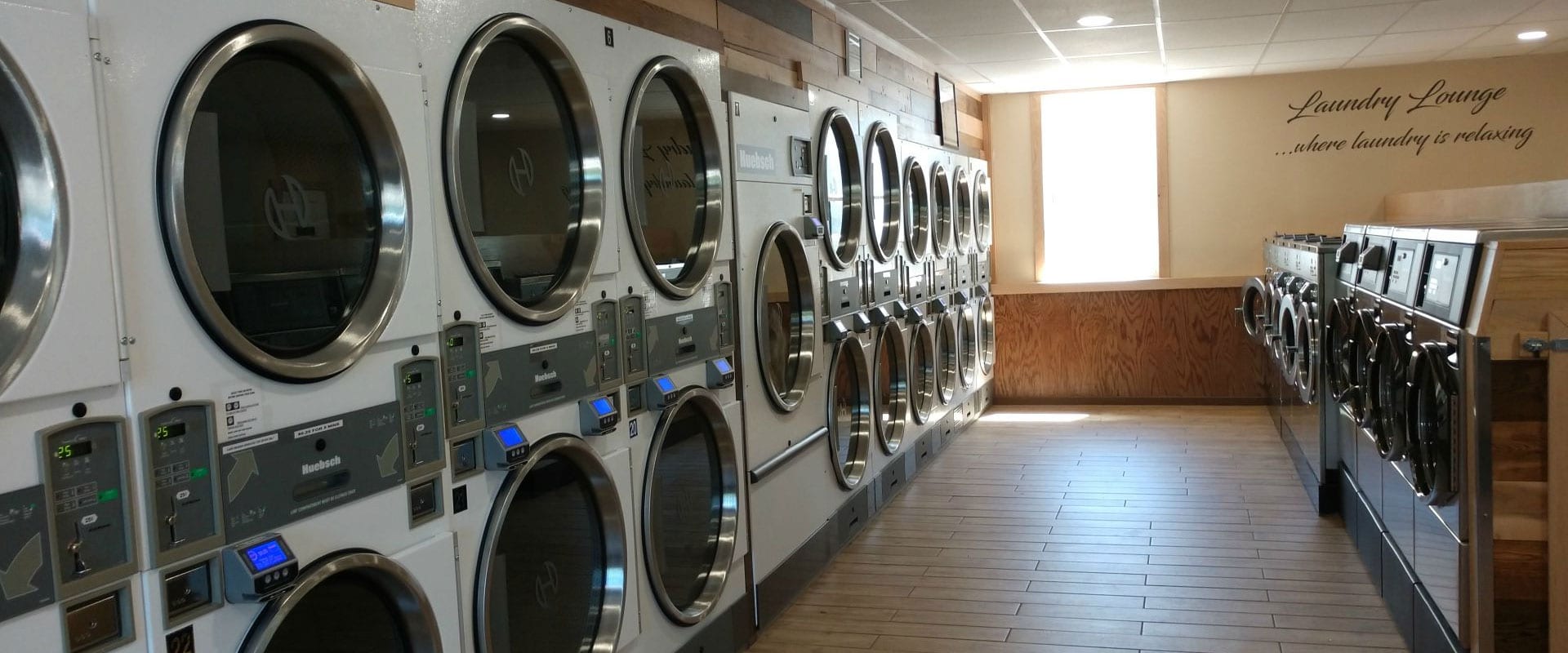 laundromat interior