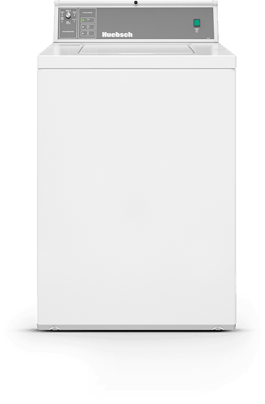 front of commercial top load washer