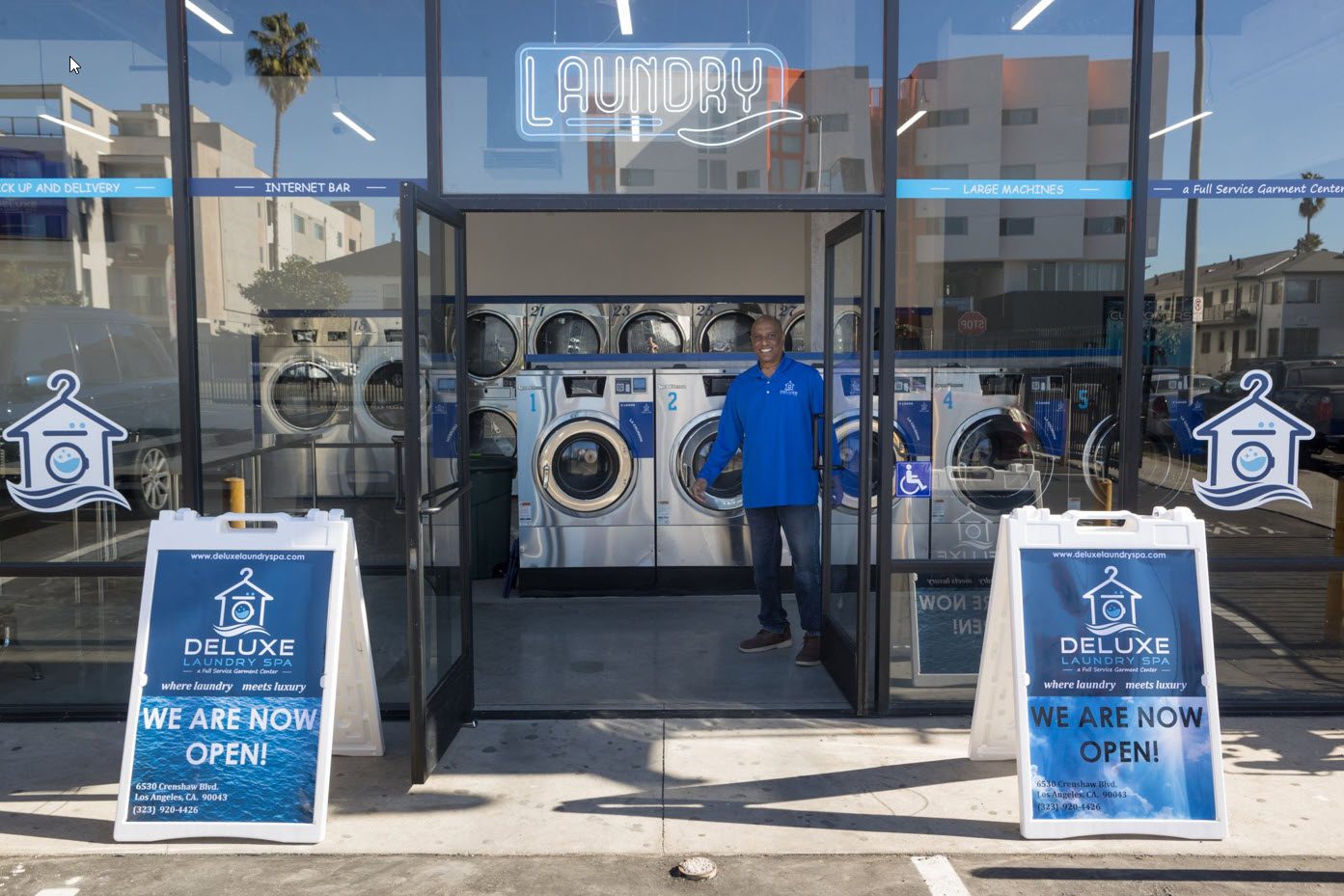 deluxe laundry spa